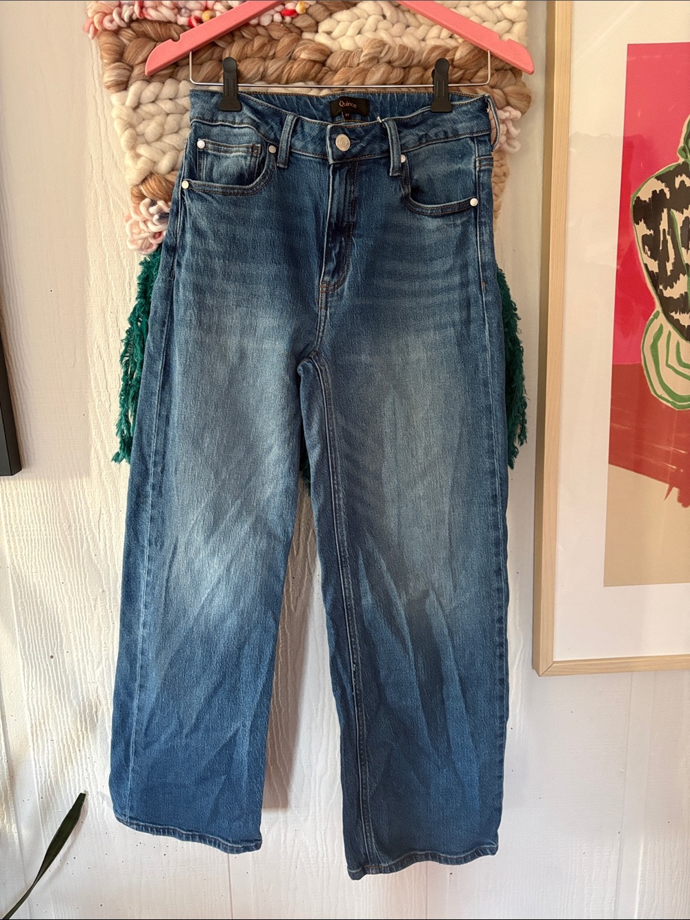 EUC Quince size 27 Blue Wide-Leg Women’s Jeans - Classic Denim